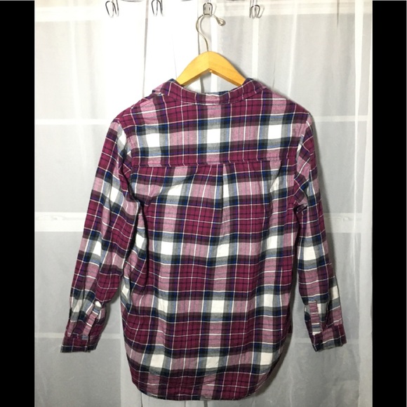 Beach lunch lounge Flannel Shirt Size Medium - Picture 2 of 7